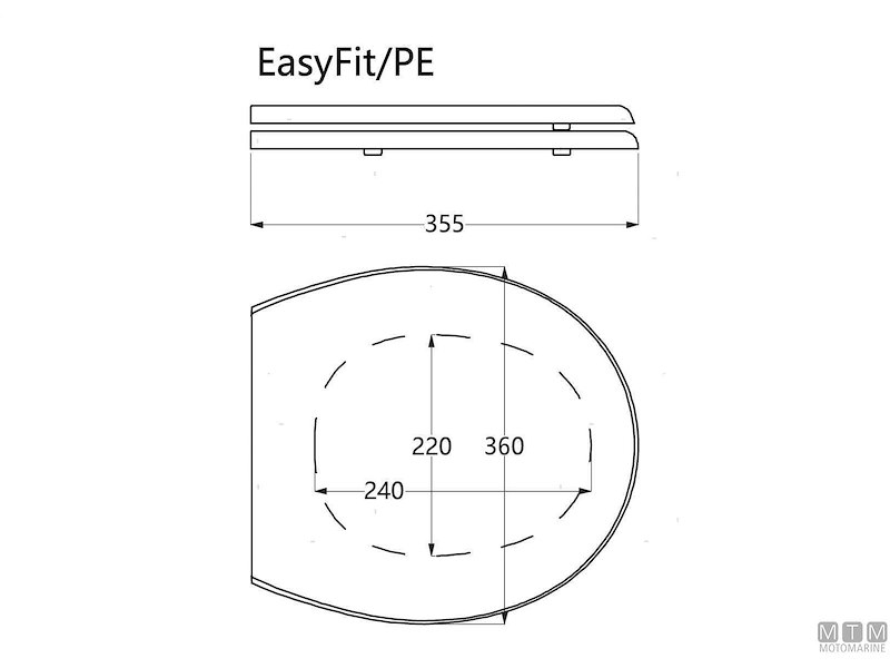 Sedute e Cerniere per Toilet Compact