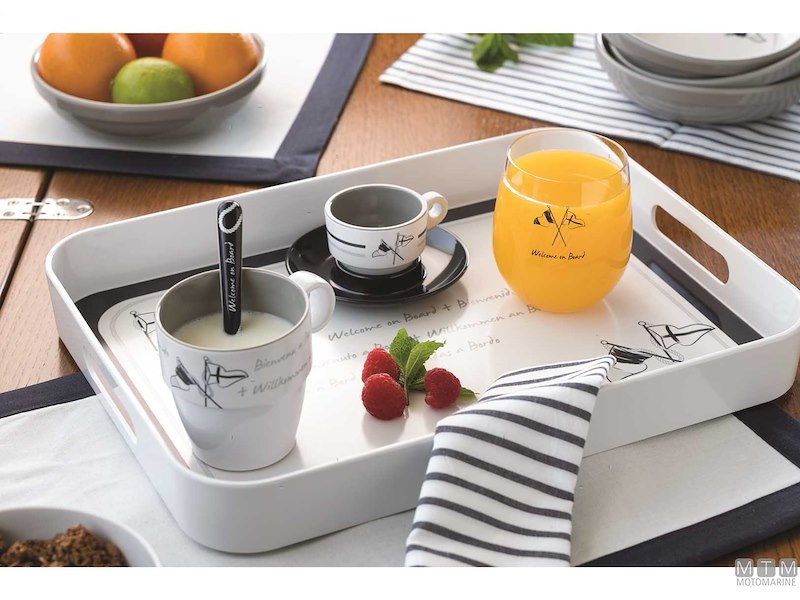 SET TAZZE CAFFE+PIATTINO MB WELCOME 