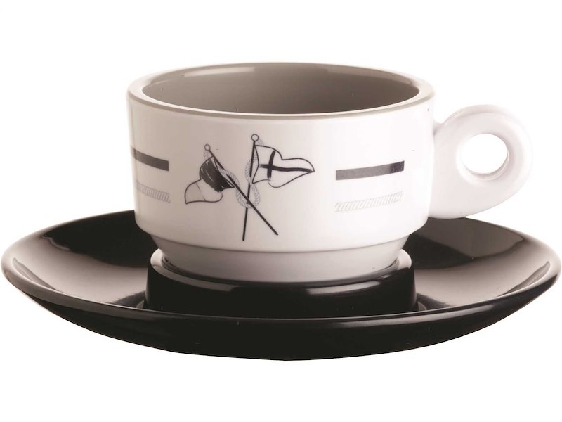 SET TAZZE CAFFE+PIATTINO MB WELCOME 