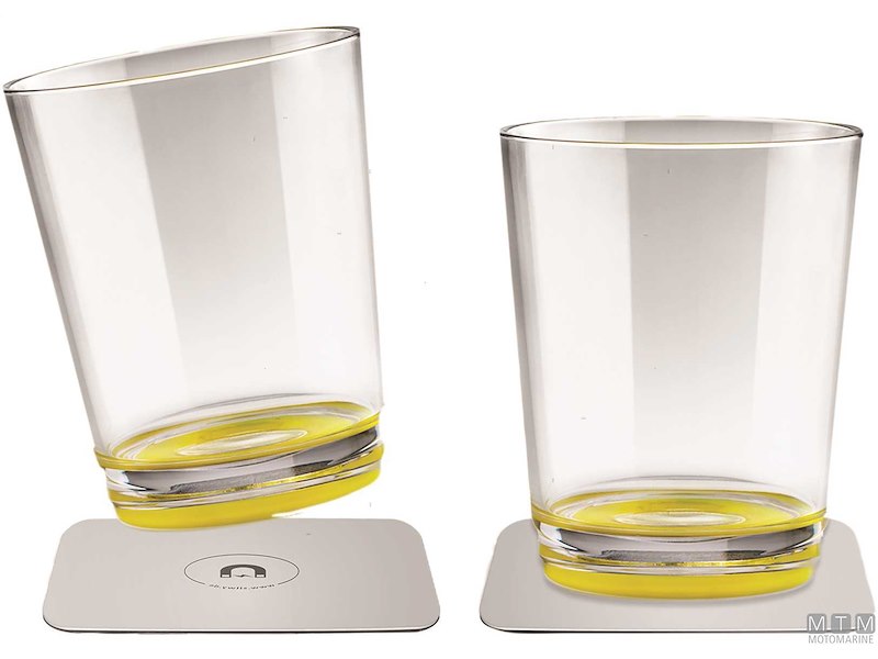 Set 2 Bicchieri Magnetici