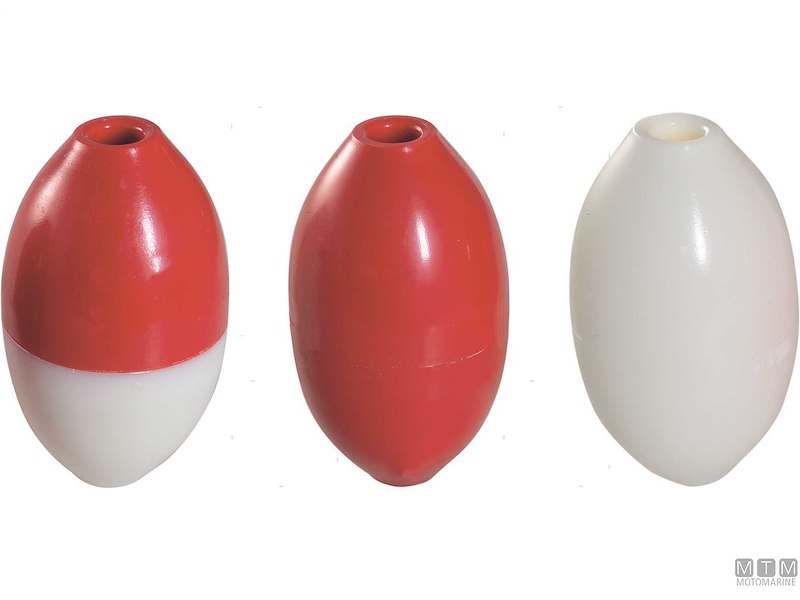 Galleggiante con Foro Passante Olive S