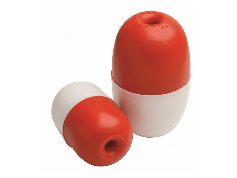 Galleggiante con Foro Passante Olive S