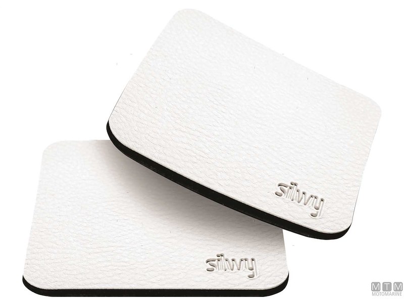 Set 2 Sottobicchieri Metallici per Bicchieri Magnetici