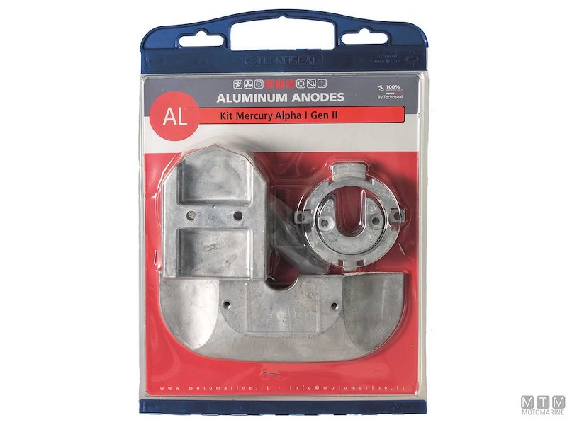 KIT ANODI ALPHA ONE GEN II IN ALLUMINIO