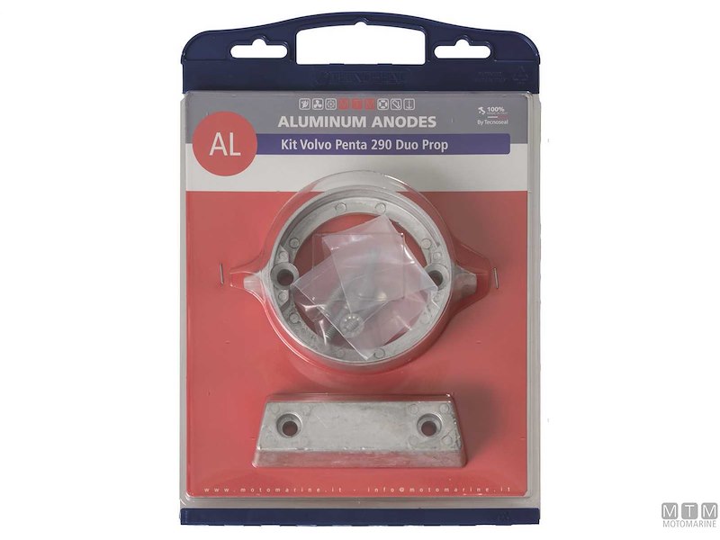 KIT ANODI VOLVO 290 DUAL PROP AL 