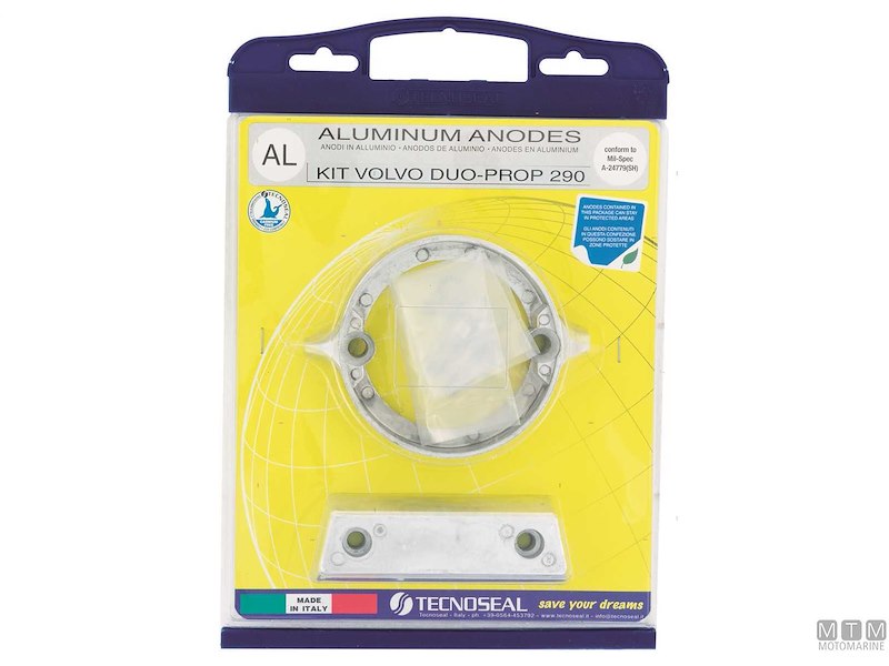 KIT ANODI VOLVO 290 DUAL PROP AL 