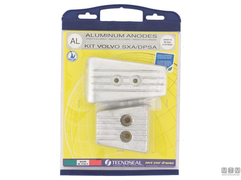 KIT ANODI VOLVO SX-A-DPS AL 