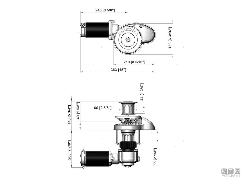 Verricello Salpa Ancora Maxwell RC8