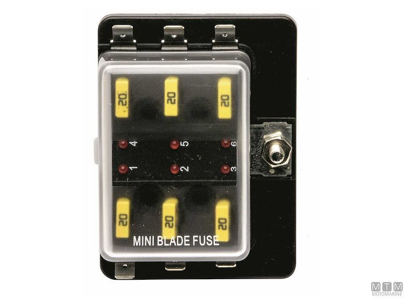 Scatola Porta Fusibili Lamellari Mini (Minival) FL