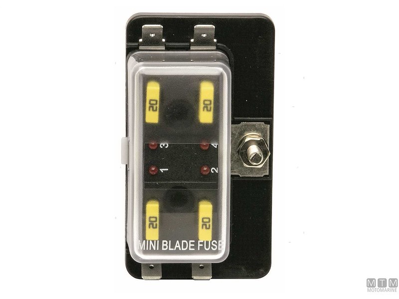 Scatola Porta Fusibili Lamellari Mini (Minival) FL