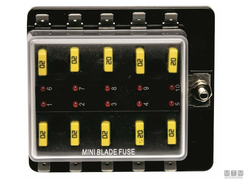 Scatola Porta Fusibili Lamellari Mini (Minival) FL