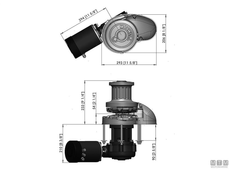 Verricello Salpa Ancora Maxwell RC12