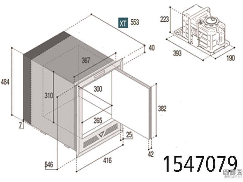 Fabbricatore di Ghiaccio Inox VF IM OCX2