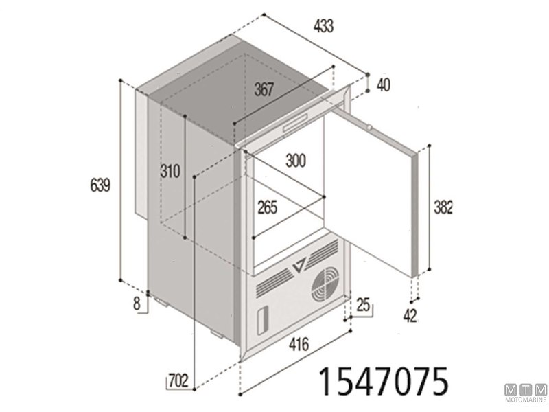 Fabbricatore di Ghiaccio Inox VF IM OCX2