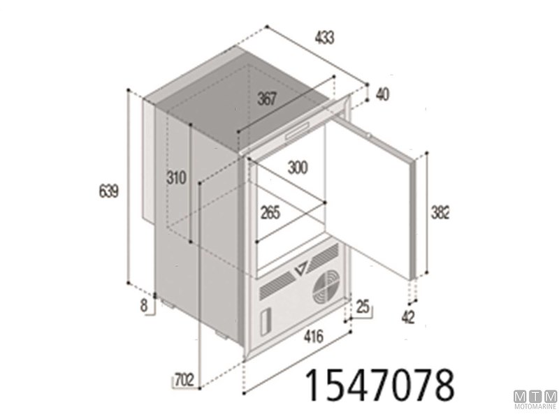 Fabbricatore di Ghiaccio Inox VF IM OCX2