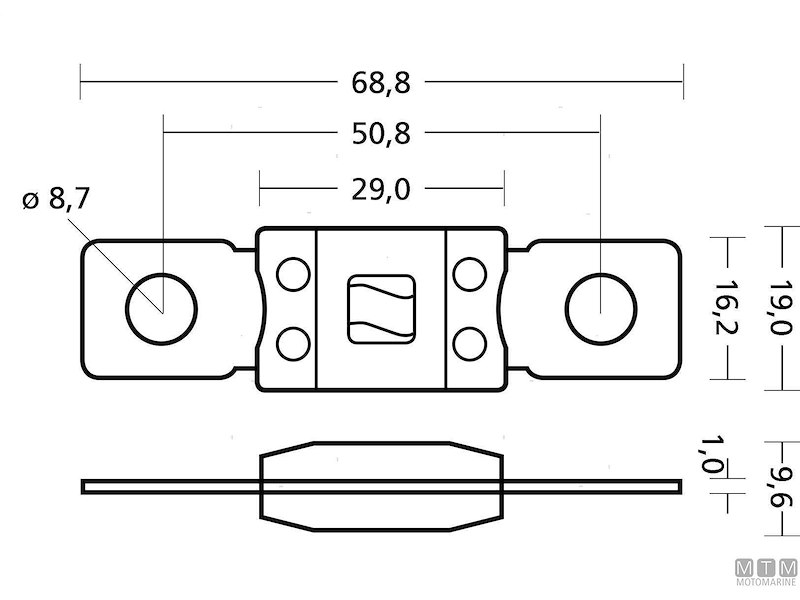 Fusibili Lamellari Megaval