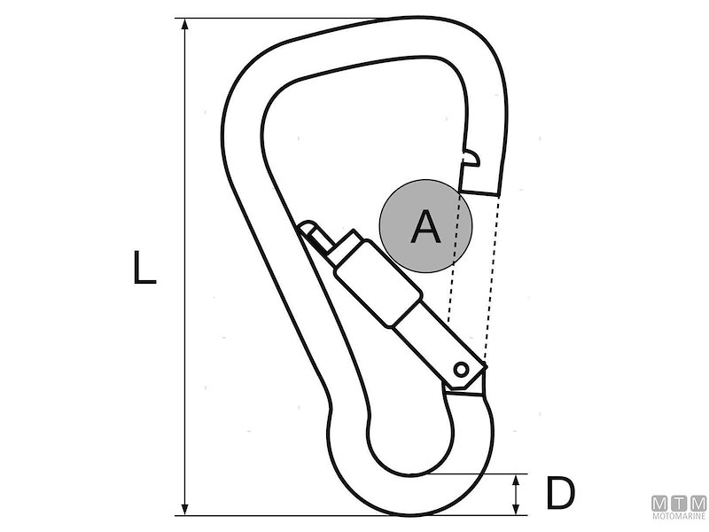 Moschettone Wide Lock