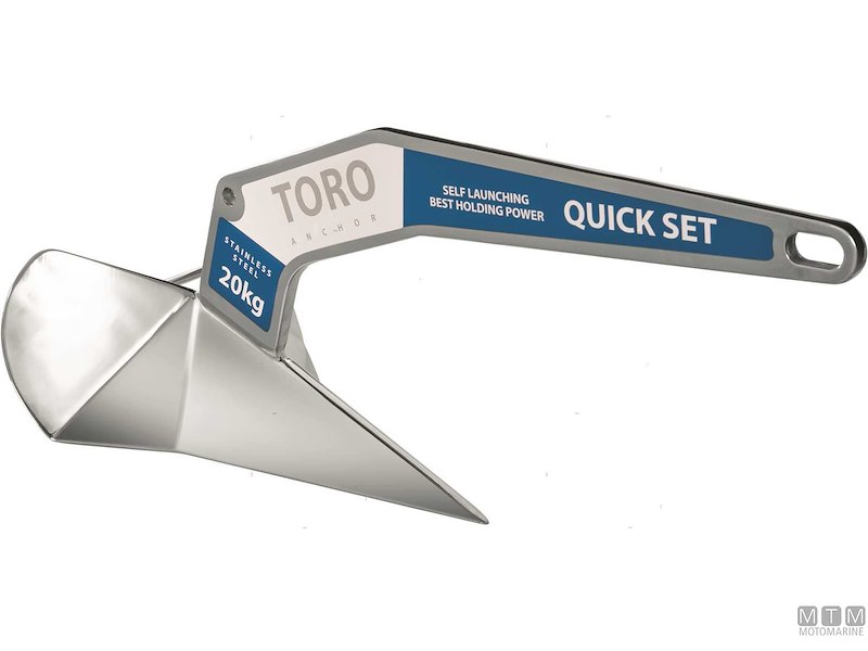 Ancora Toro in Acciaio Inox