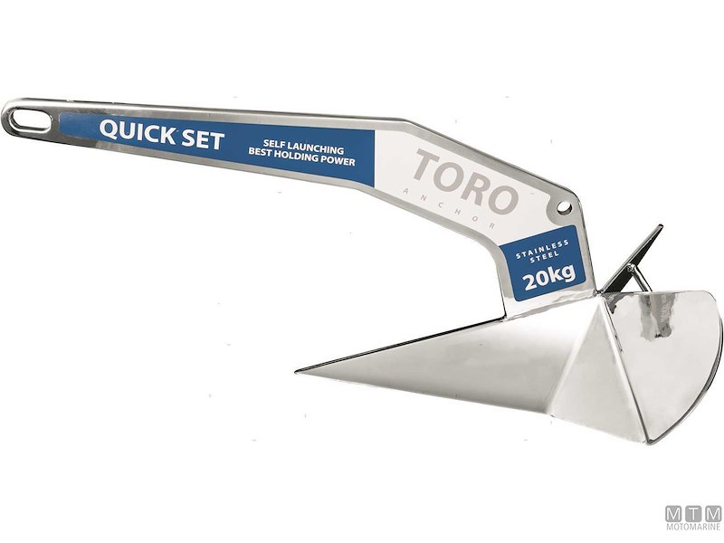 Ancora Toro in Acciaio Inox