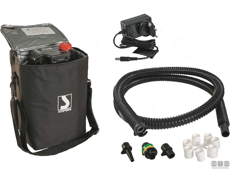 GONFIATORE ELETTRICO CON BATTERIA GE 10-B 800MBAR