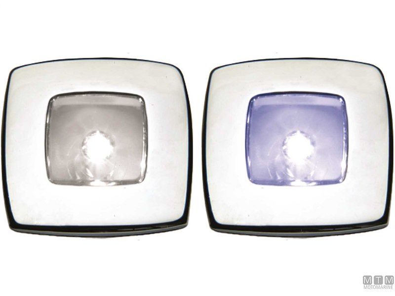 Luce di Cortesia Circinus-QB LED Chrome