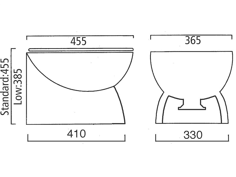 WC - Toilet Elettrica Ocean Luxury Silent
