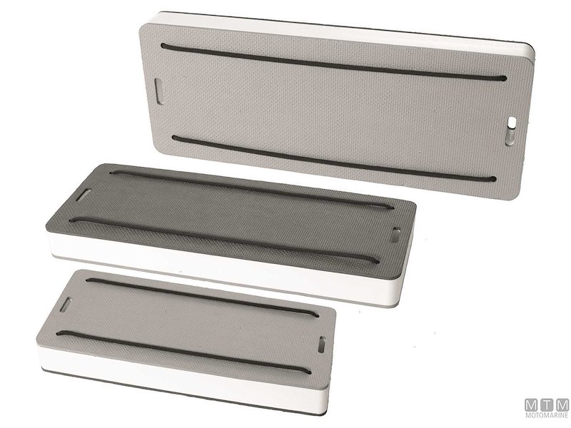 Parabordi Piatti Flat Fenders Grey