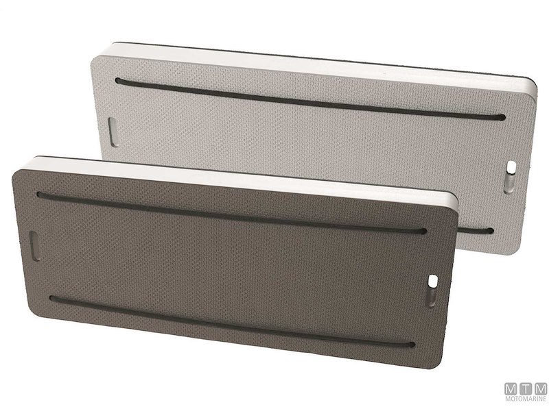 Parabordi Piatti Flat Fenders Grey