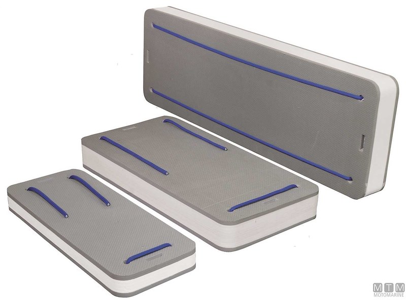 Parabordi Piatti Flat Fenders Grey