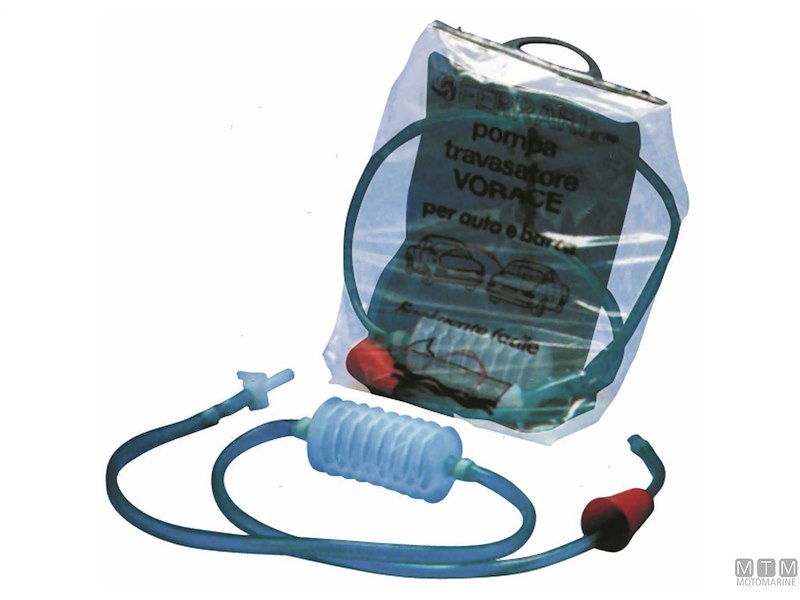 POMPA MANUALE TRAVASO CARBURANTE 