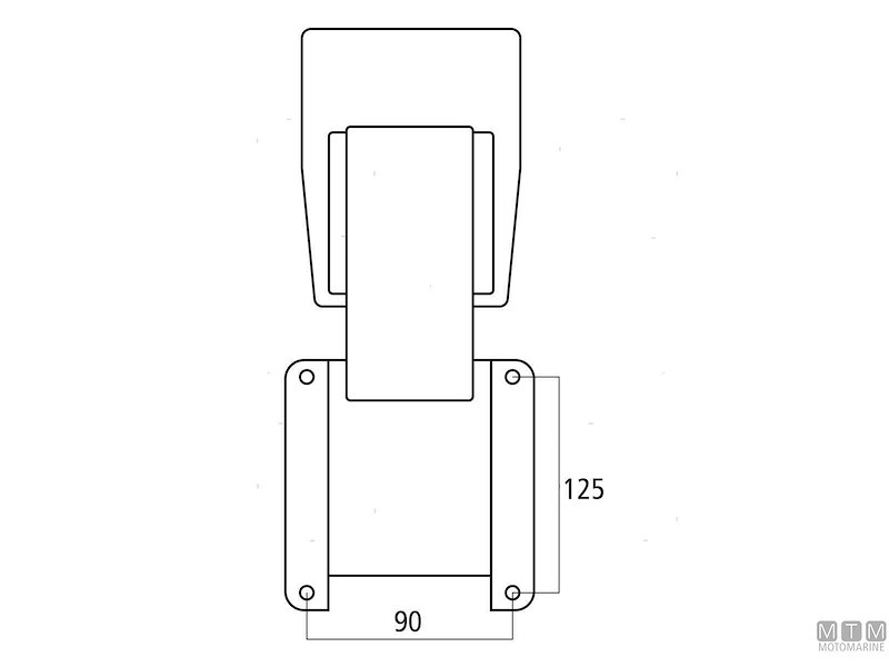Supporto Motore a Pantografo 6HP