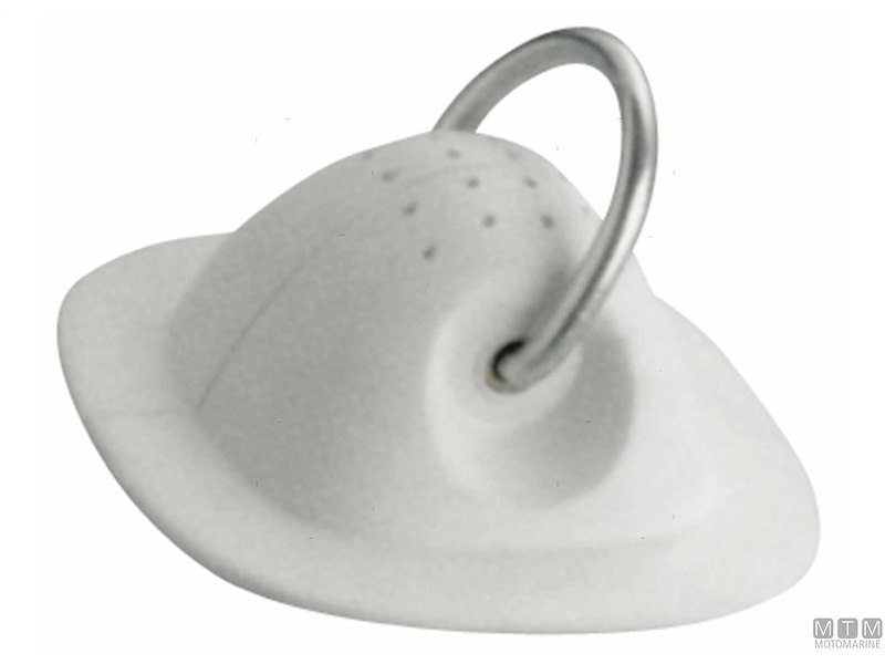 Piastra con Anello Inox Mil