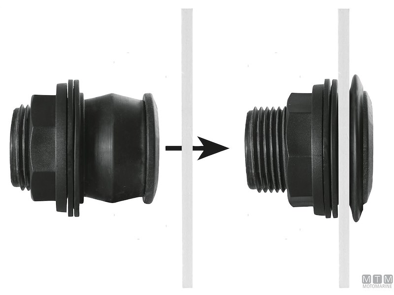 Raccordo Rapido in PP per Serbatoio Diesel