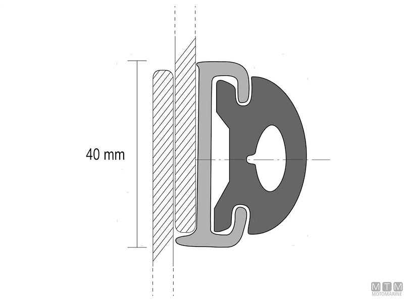 Bottazzo Profilo Parabordo U