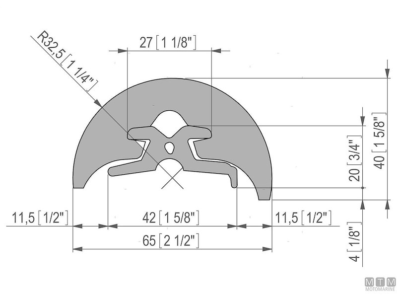Bottazzo Profilo Parabordo Radial