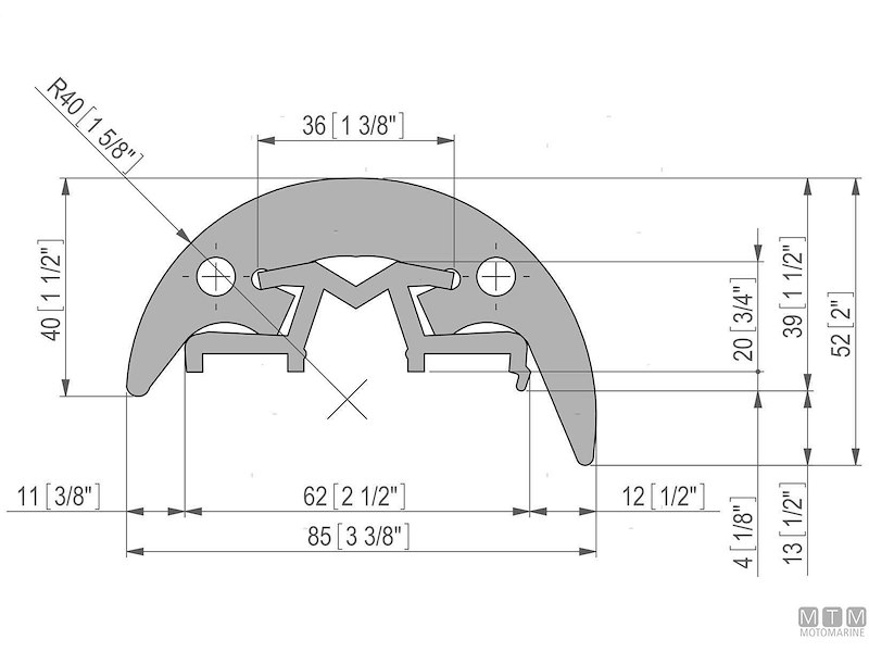 Bottazzo Profilo Parabordo Radial