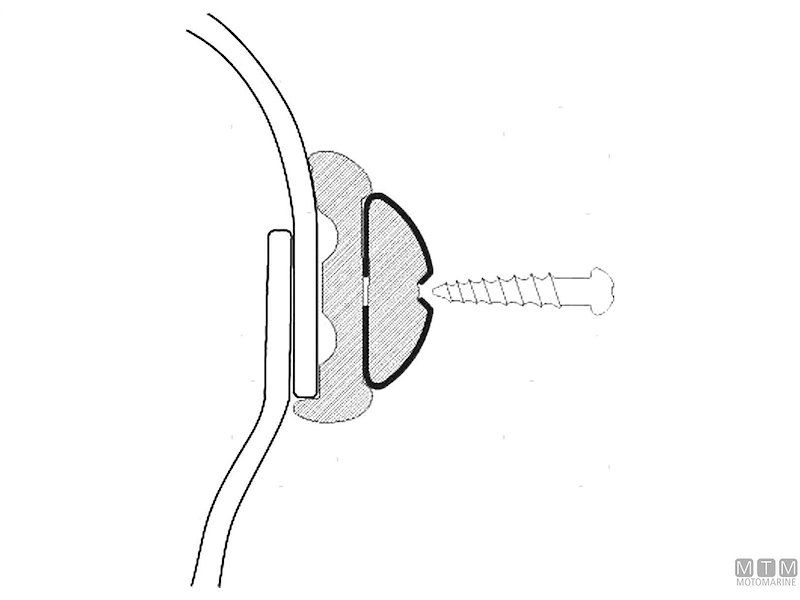 Bottazzo Profilo Parabordo Sphaera in Acciaio Inox
