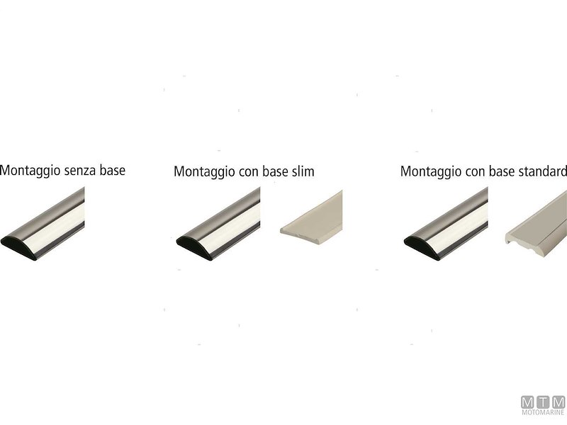 Bottazzo Profilo Parabordo Sphaera in Acciaio Inox
