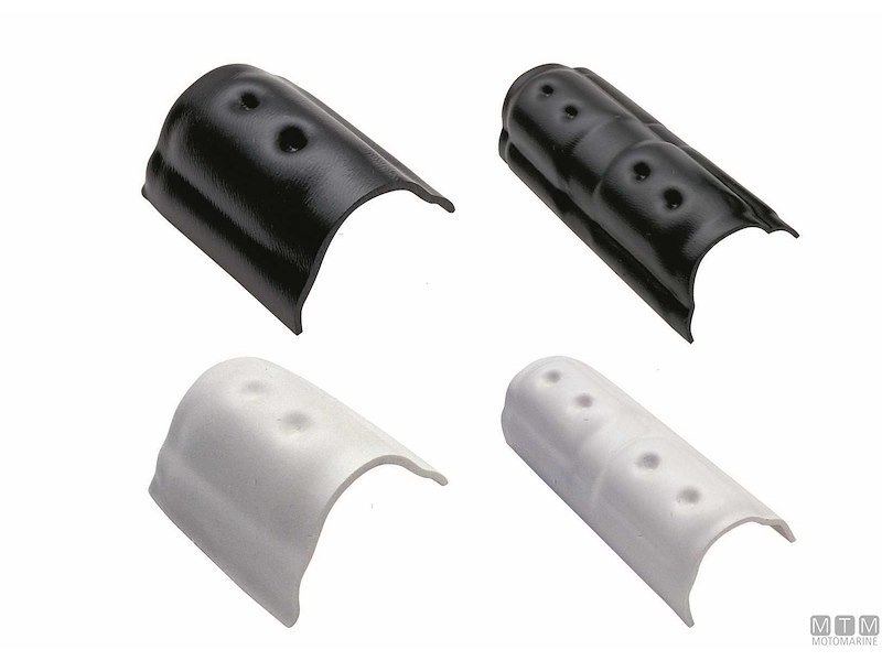 Bottazzo Profilo Parabordo con Supporto in Alluminio Anodizzato 