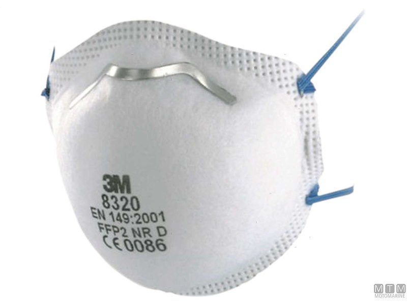 MASCHERINA 3M 8300 COMFORT FFP2NRD 