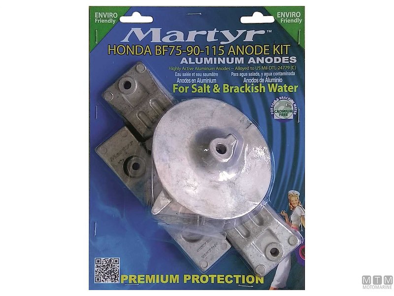 KIT ANODI HONDA BF75/90/115 AL 