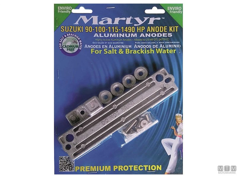 KIT ANODI SUZUKI 90/100/115/140 AL 