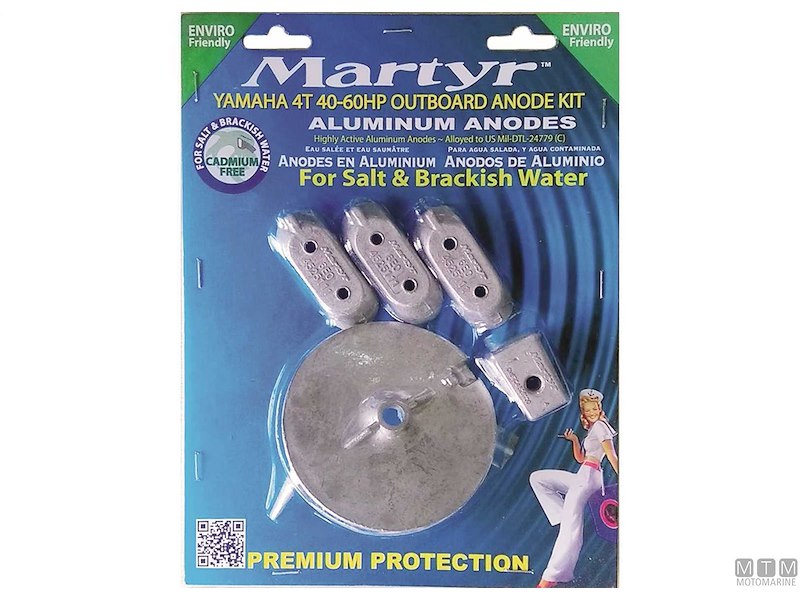 KIT ANODI YAMAHA 4T 40/60 AL 