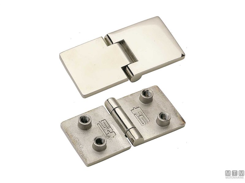 CERNIERA A FILO 70X35MM INOX 