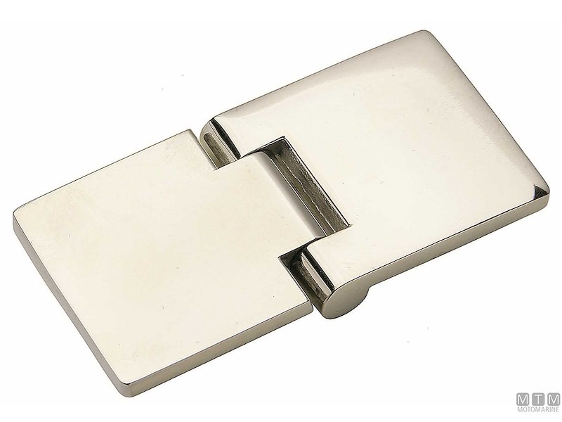 CERNIERA A FILO 70X35MM INOX 