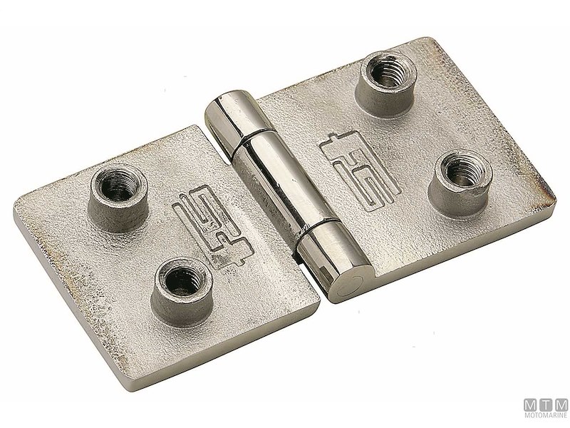 CERNIERA A FILO 70X35MM INOX 