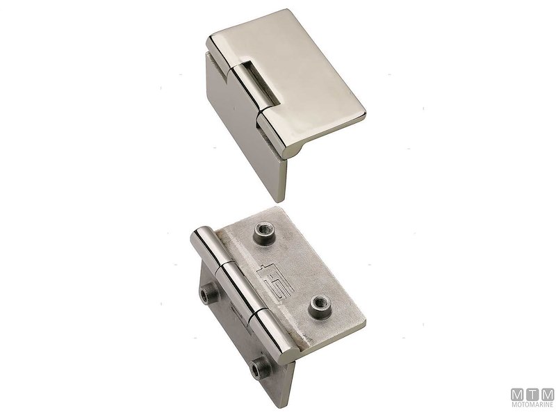 CERNIERA A FILO 70X65 INOX 