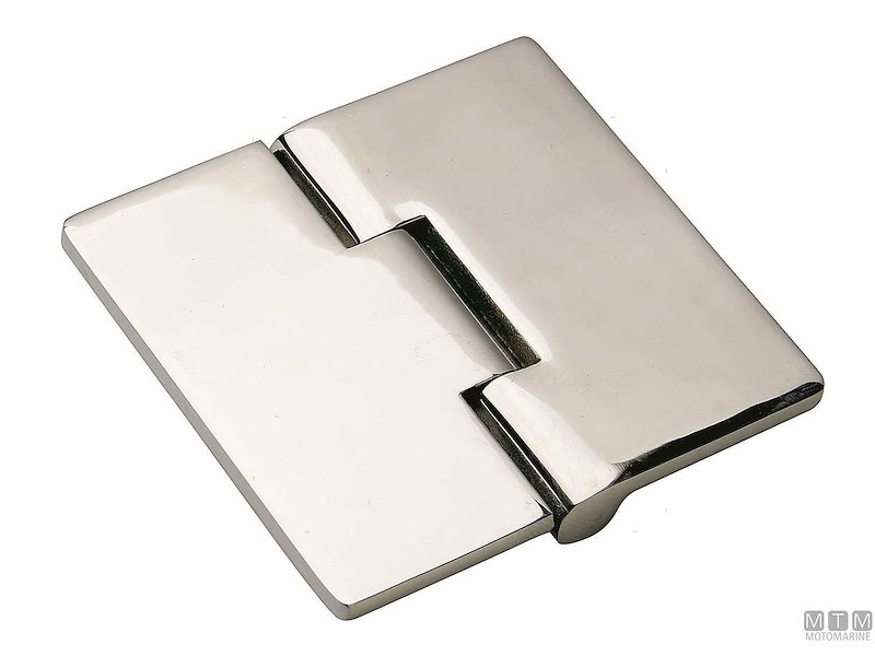 CERNIERA A FILO 70X65 INOX 