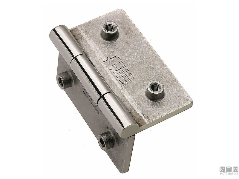 CERNIERA A FILO 70X65 INOX 