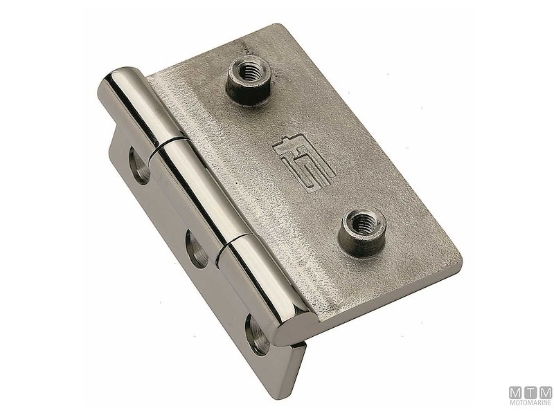 CERNIERA A FILO ECC 65X55MM INOX 